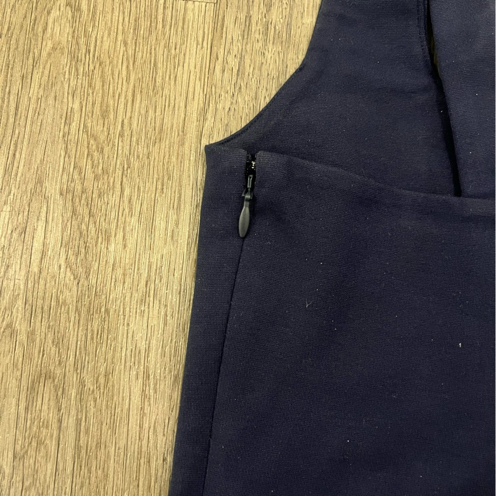 J. Crew Navy Corset top in stretch ponte - Picture 9 of 9
